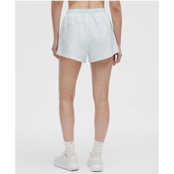 (4) NWT $68 Lululemon Pace Rival High-Rise Short 3" Mint Breeze - Picture 2 of 8